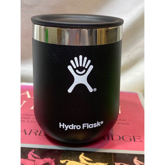 Hydro Flask 10oz Stainless Steel Wine Tumbler & Bottle, Black - Picture 1 of 6